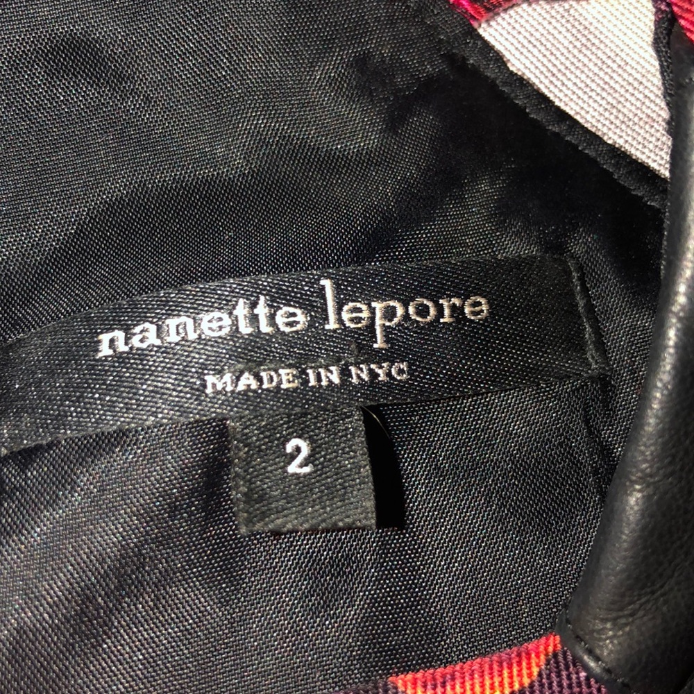 Nanette Lepore Short Sleeve Red Flower Dress 🌹 - Picture 5 of 5